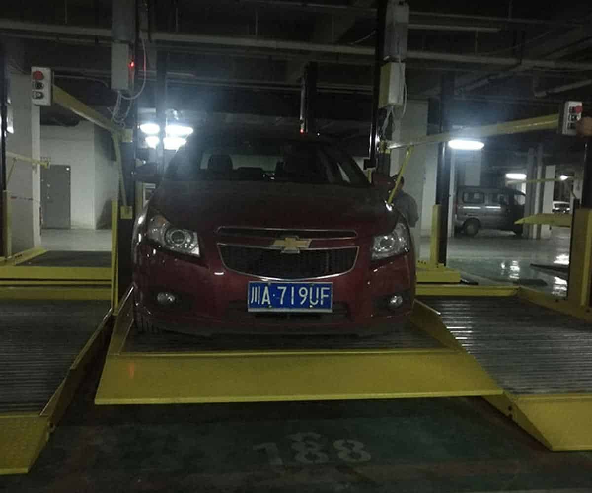 二層升降橫移式立體停車位價(jià)格