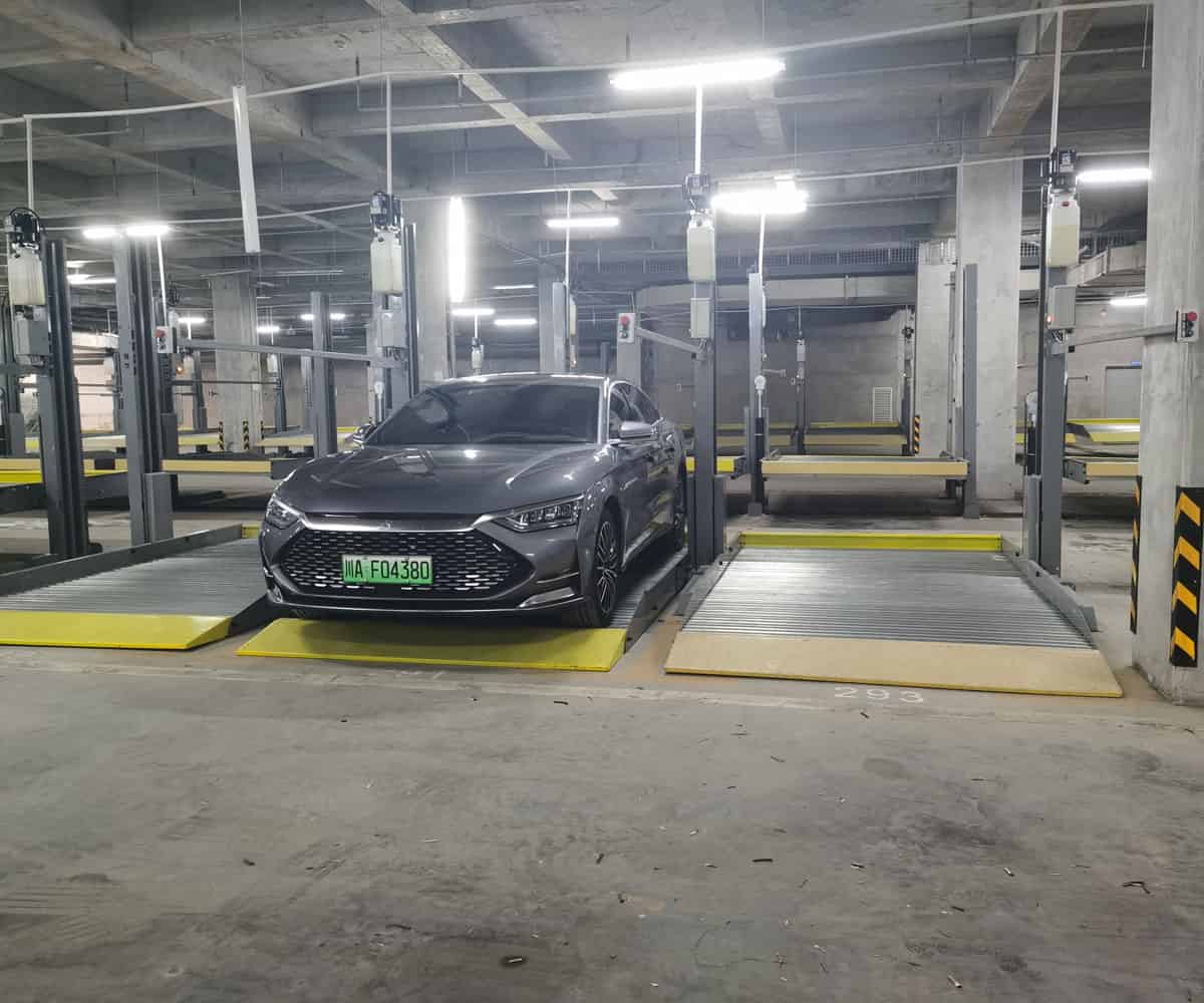 南江2層簡易類立體車庫回收