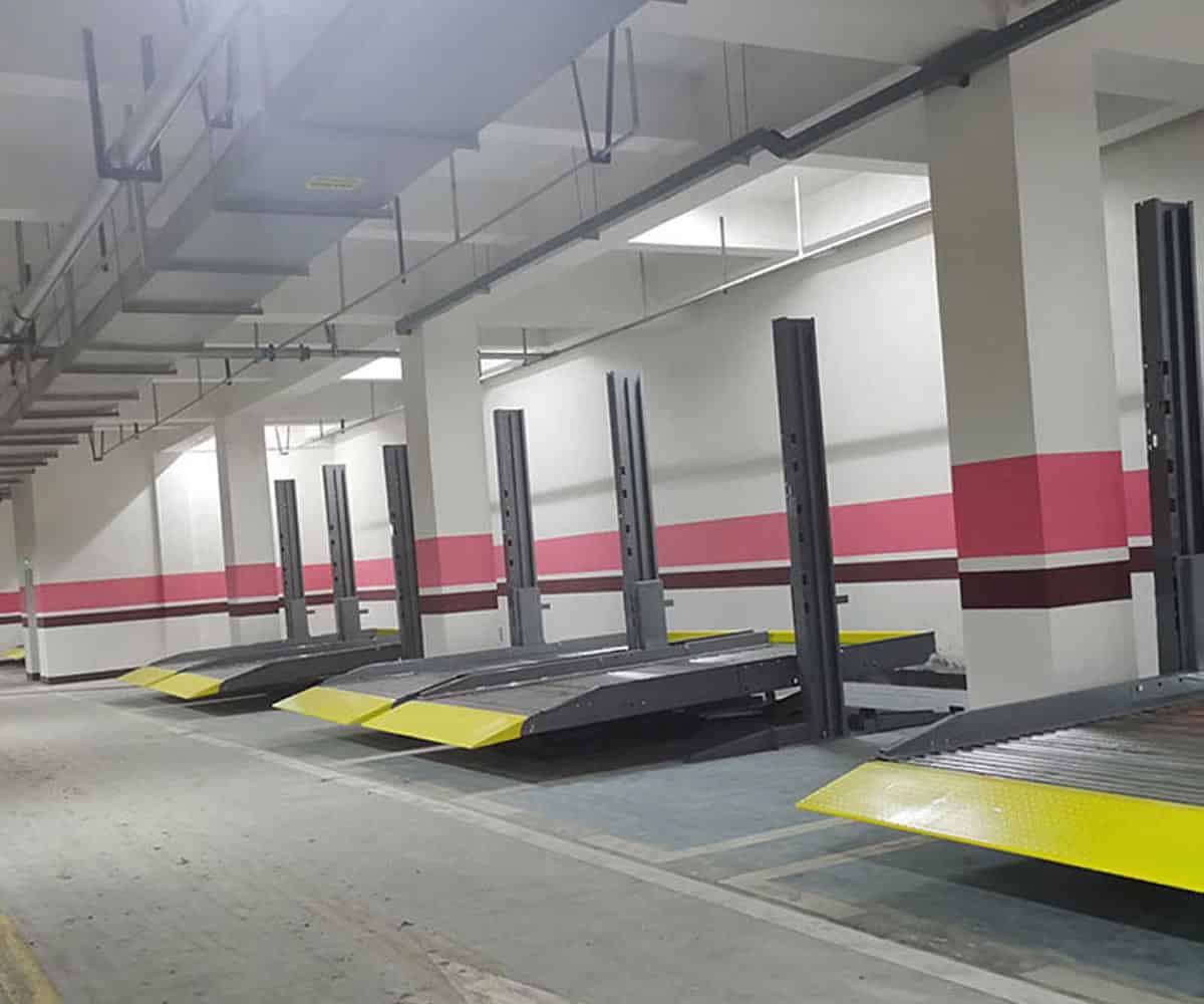 鹽亭三層升降橫移式停車設(shè)備過規(guī)劃