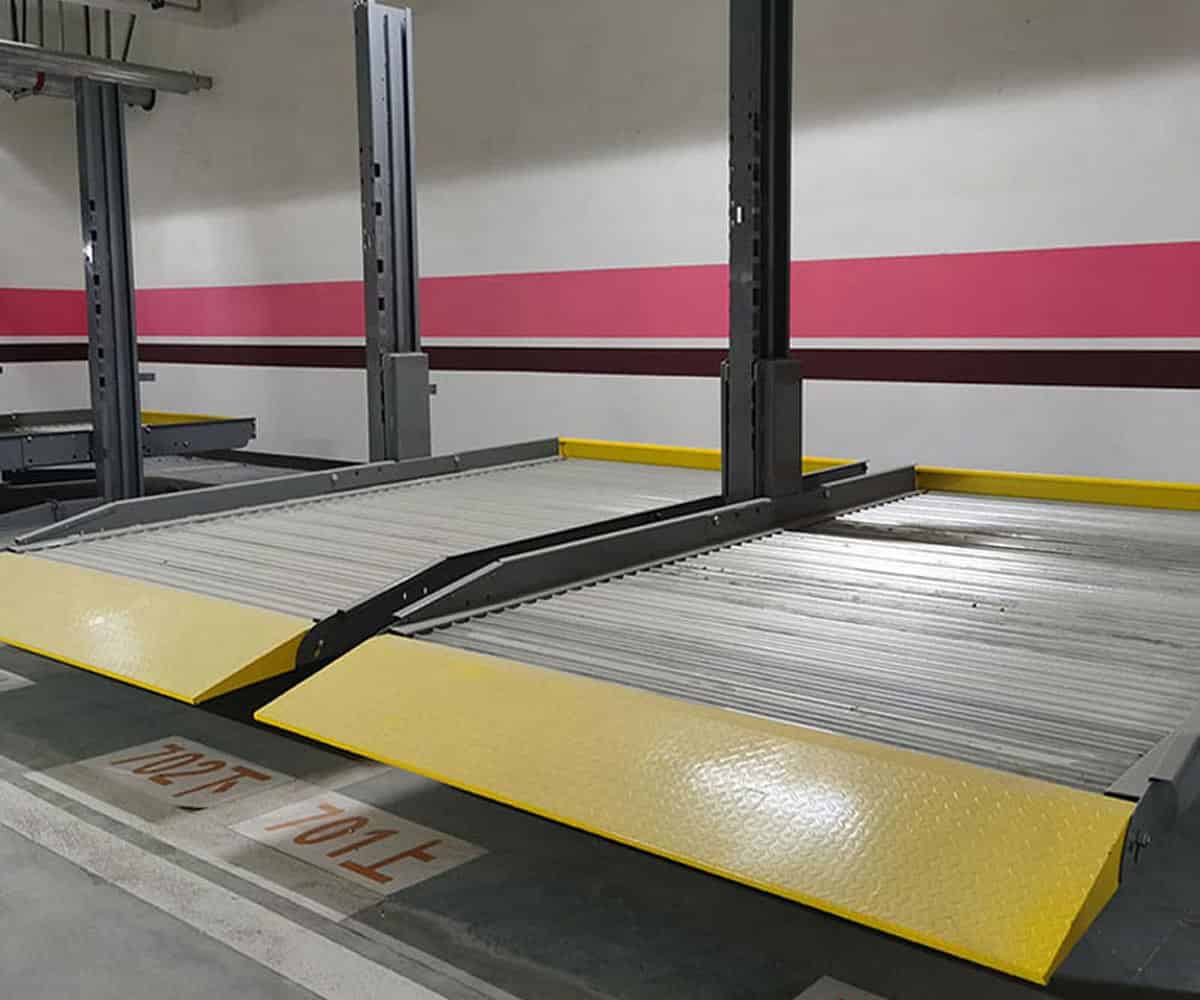 鹽源兩層升降平移機械車庫拆除