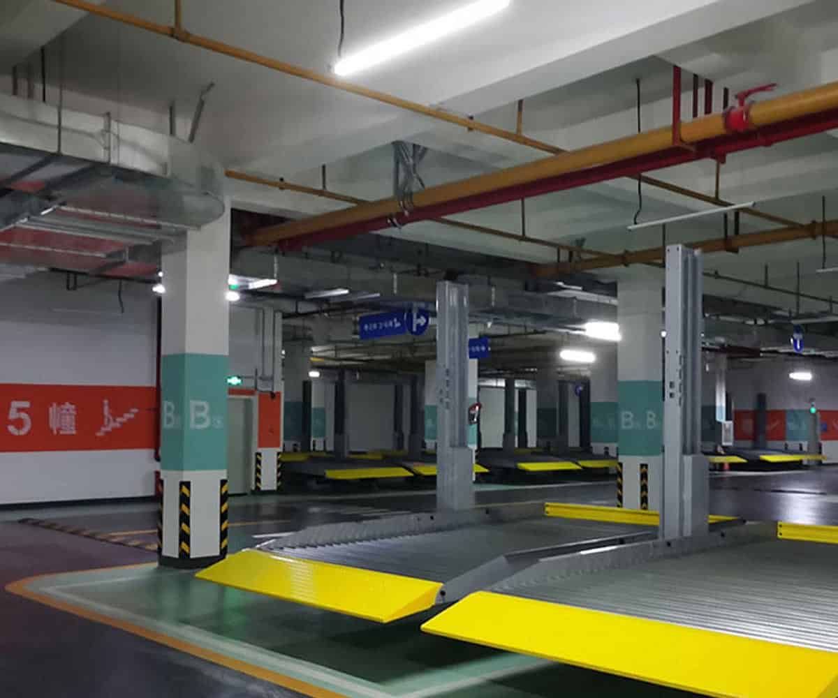 西區(qū)升降式機械停車長租