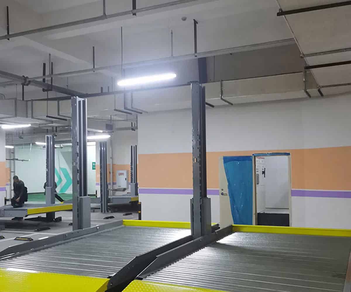 南江兩層簡易升降機械立體車庫維保