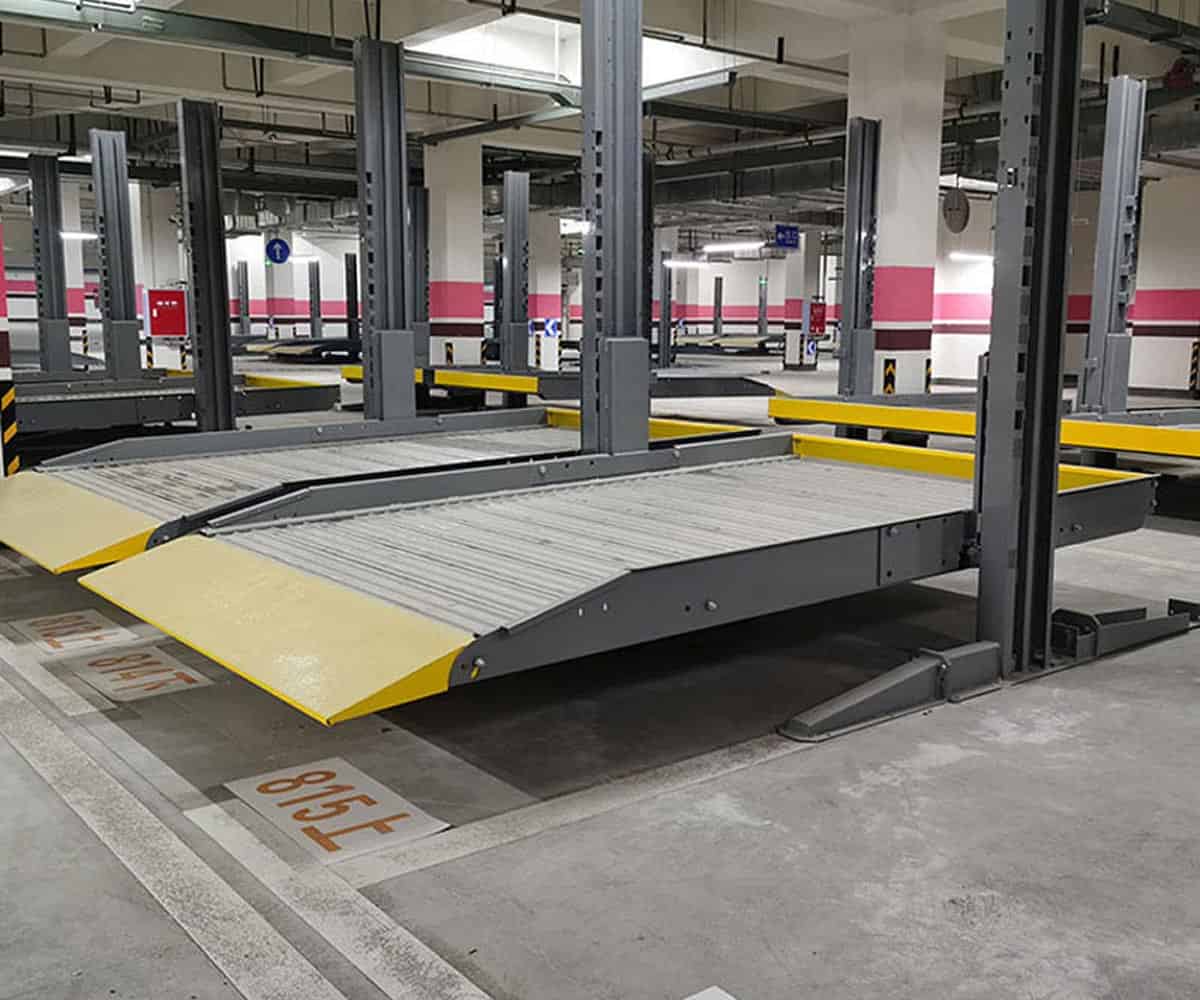 溫江兩層升降橫移機械車位二手