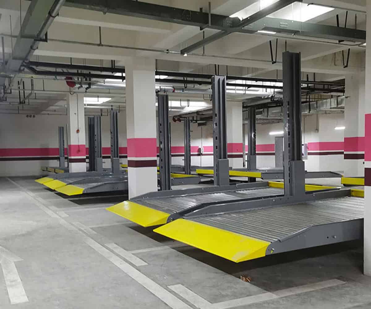雙柱簡易類立體停車設備維保.jpg