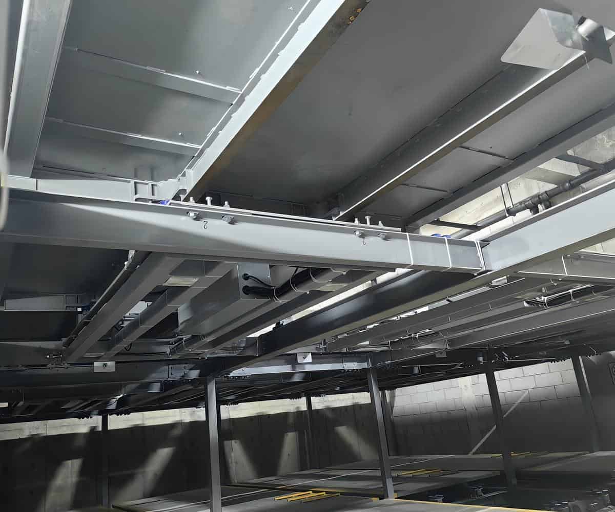 立體車庫租賃兩柱機械停車場的短期租賃解決方案