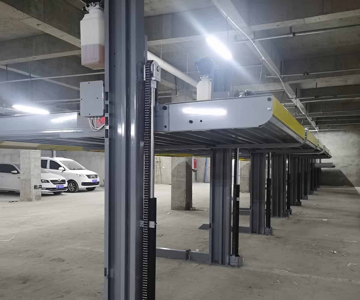 立體車庫左右移動立體停車場建設專業解析