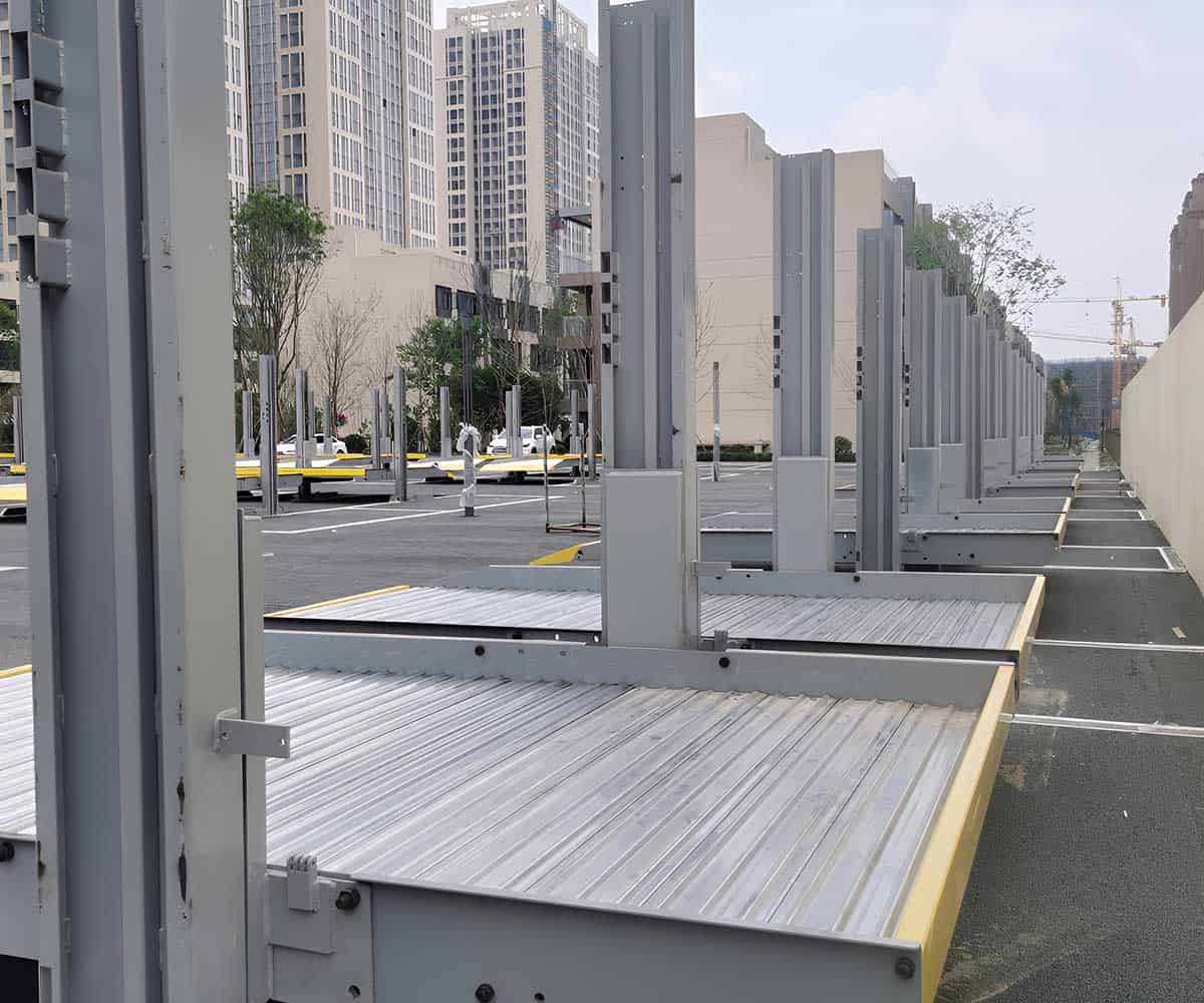 俯仰式機(jī)械停車庫使用體驗