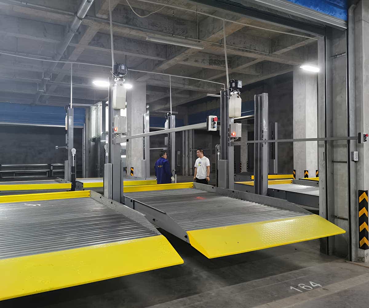 四川簡易式機械式停車庫有效緩解老舊小區停車難