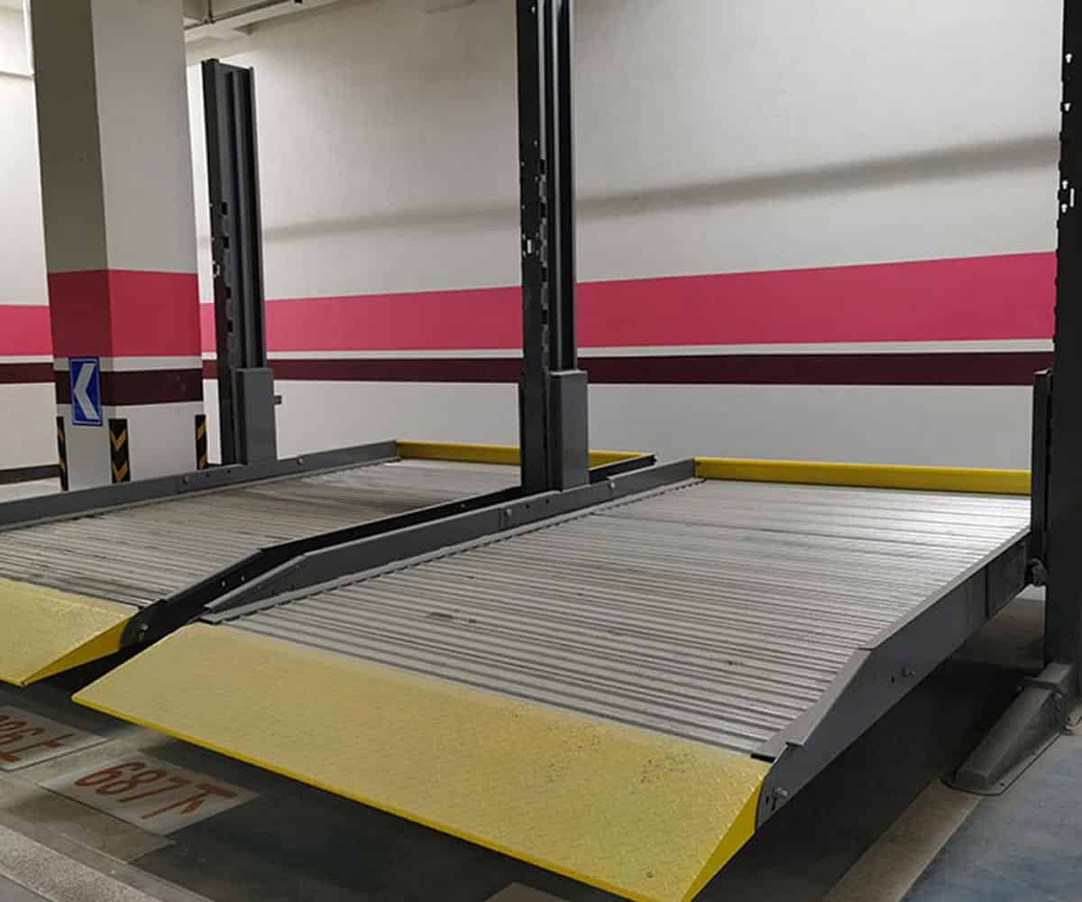 雙層簡易式機械式立體停車設備回購.jpg
