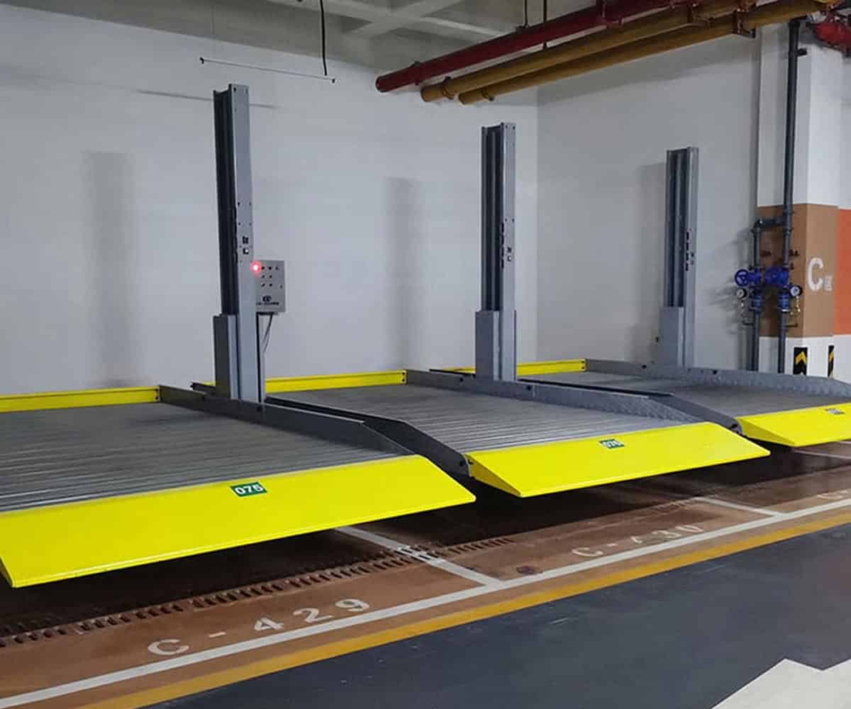 PSH七層升降橫移類停車設備技術參數