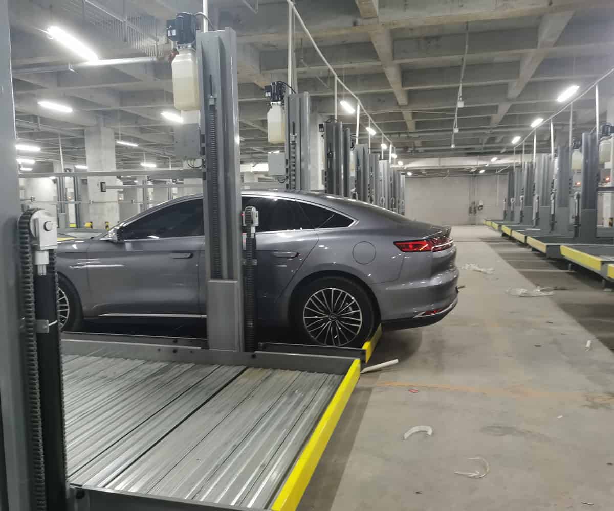 小區(qū)兩柱升降式停車寶