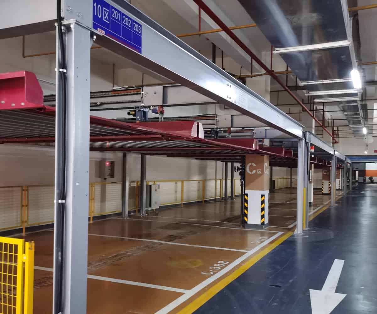 南江地下室2層簡易類機械立體車庫
