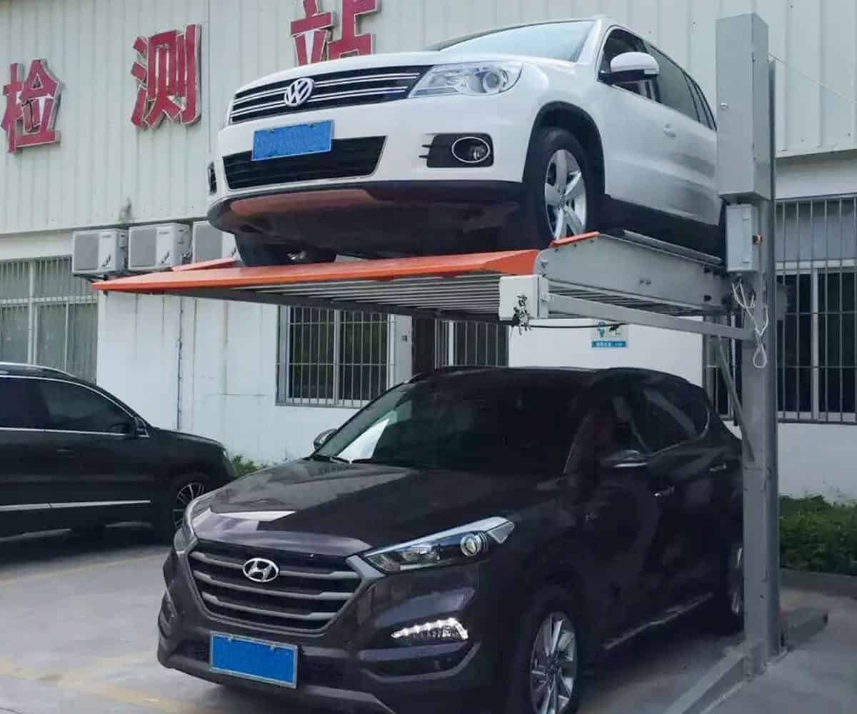 四川地下室二層簡易式機械式立體車庫