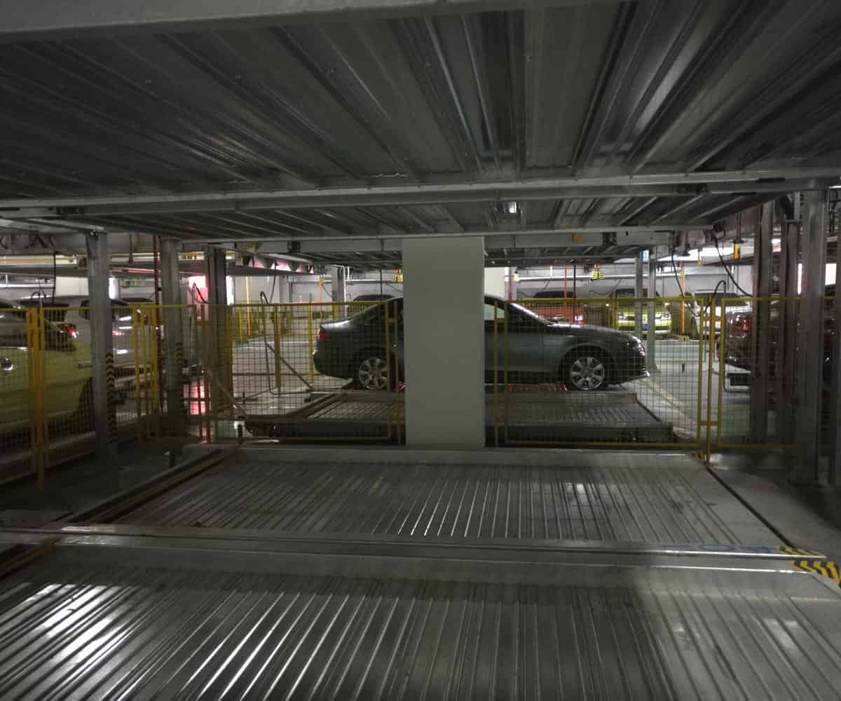 陜西負一正一地坑PSH2D1二層升降橫移機械式立體車庫設(shè)備