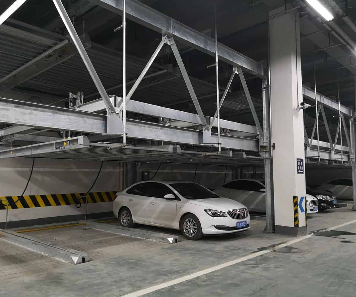 畢節(jié)PSH3三層升降橫移機械式立體車庫設備