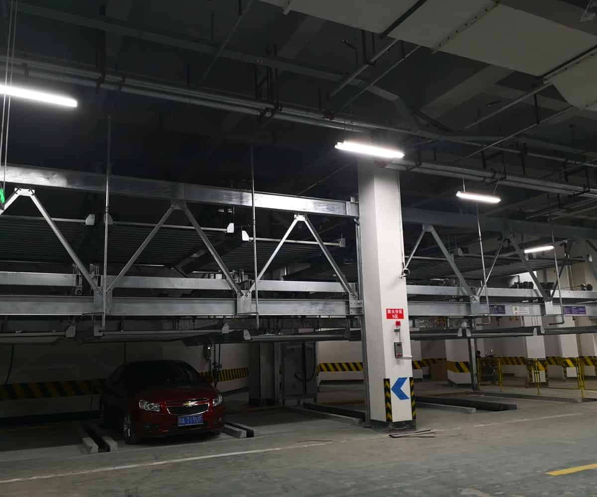 重慶兩層升降橫移立體停車