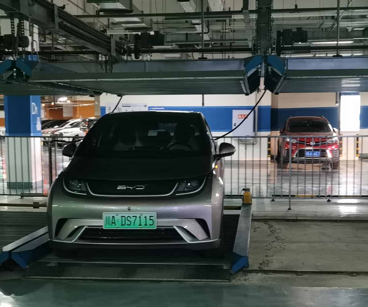 甘肅兩層升降橫移立體車庫