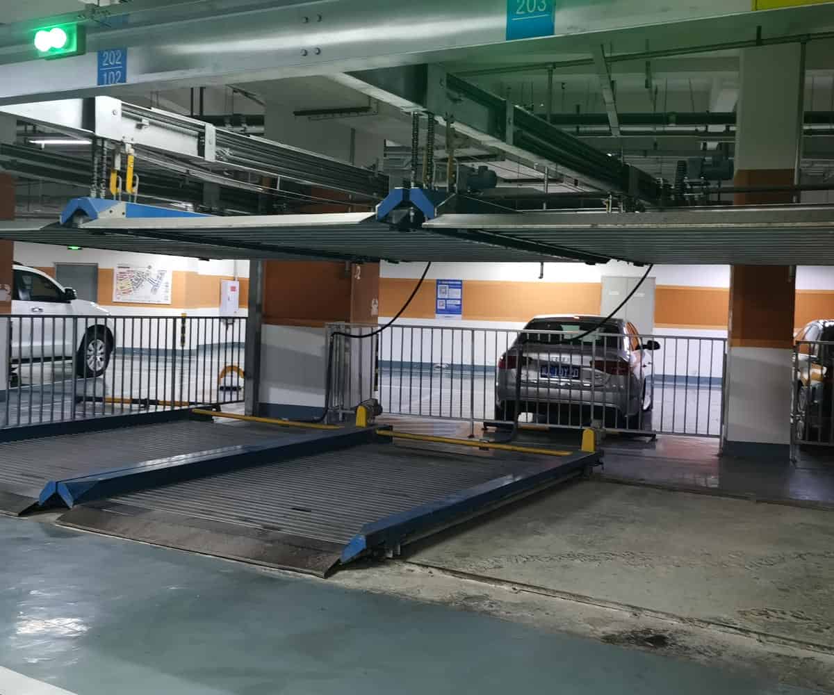 三層升降平移停車立體車庫